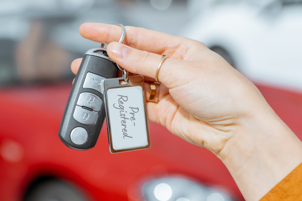 What are Pre-Registered Cars?